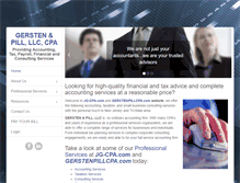 Tablet Screenshot of jg-cpa.com